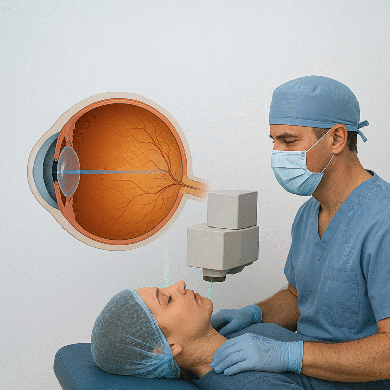 علاج عيوب البصر الانكسارية